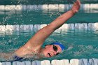 Swimming vs Babson  Wheaton College Swimming vs Babson College. - Photo By: KEITH NORDSTROM : Wheaton, Swimming, Babson
